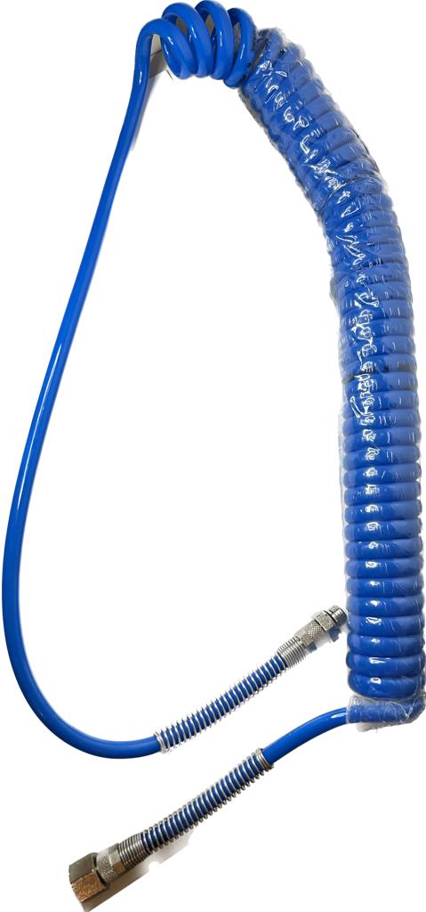 Mangueira para ar comprimido com engate rápido 10 metros azul Aignep