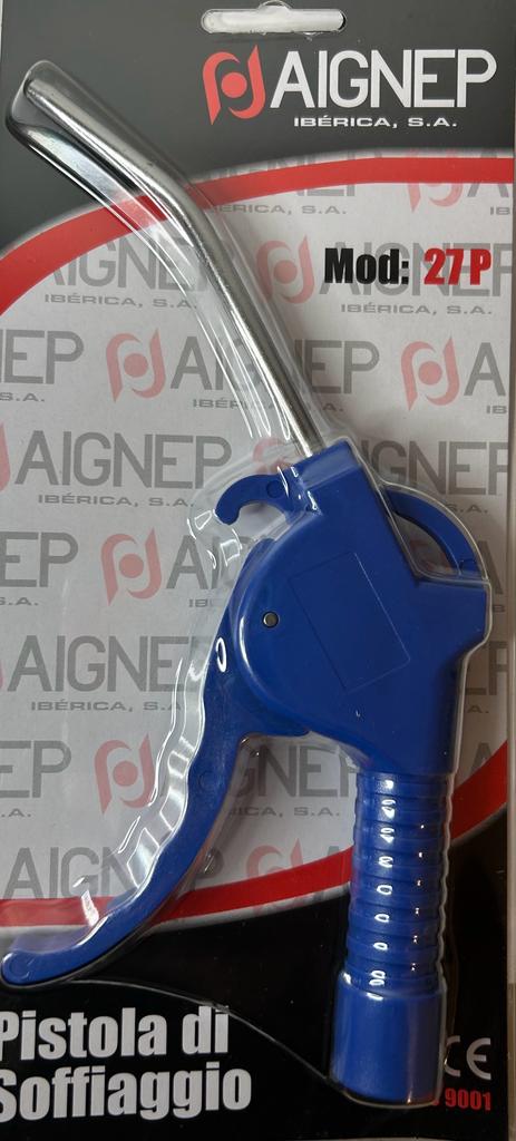 Pistola tecno polímero de ar term hembra Azul