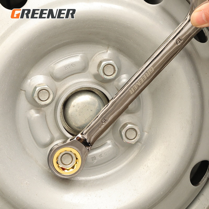 Chave Torx Universal GREENER Torque Ajustável 8-32mm Chave de Catraca