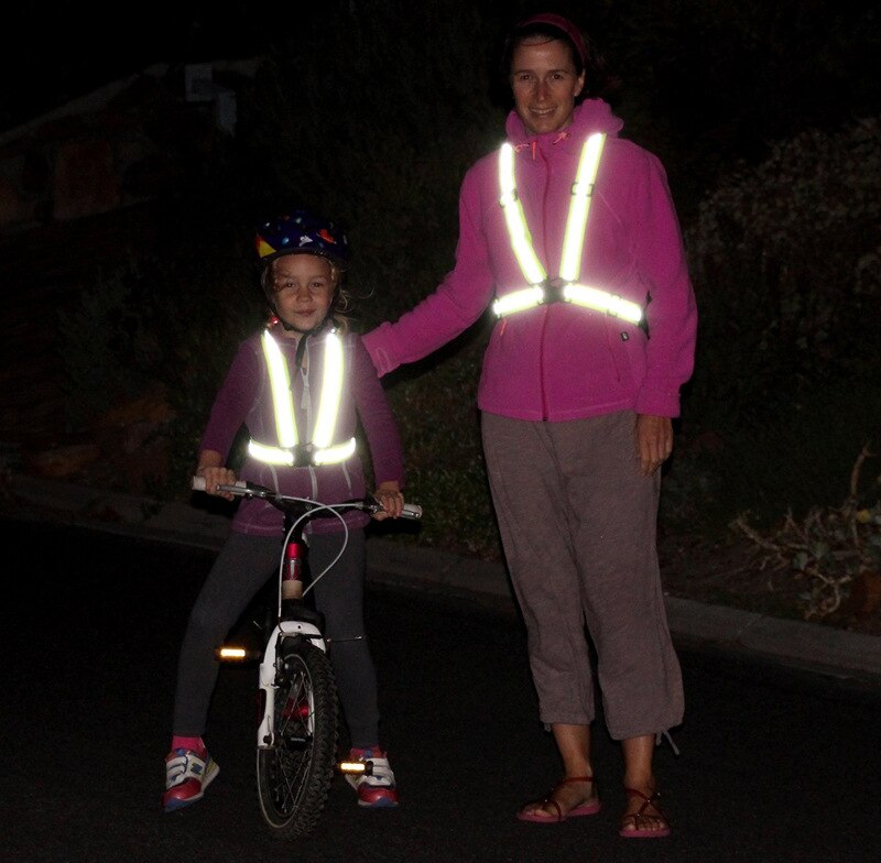 Destaque Cintas Refletivas Segurança Trabalho Noturno Correr Ciclismo Segurança Colete Refletivo Jaqueta Refletiva de Alta Visibilidade