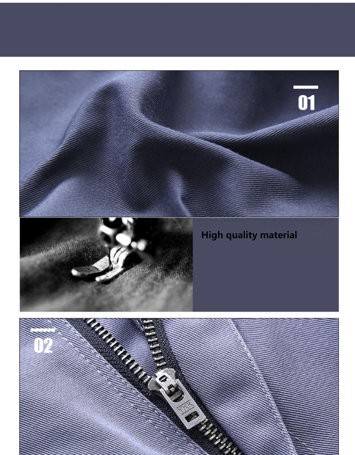 Calças Masculinas de Trabalho Moda Pantalon Homme Streetwear todos os tamanhos