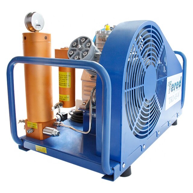 Bomba de ar elétrica portátil compressor de mergulho de ar respirável de alta pressão 300bar para venda