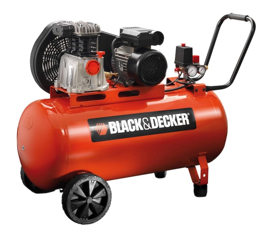 Compressor com óleo BLACK & DECKER 100L 2HP