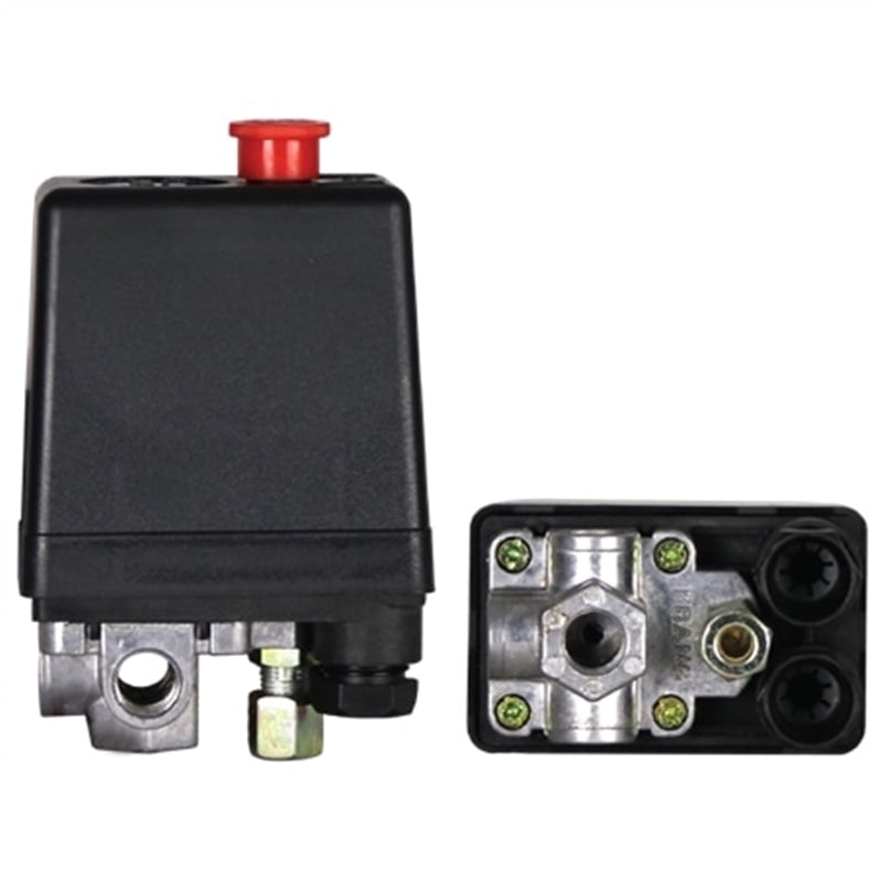 Válvula de controlo de pressão 125 psi 4 vias Manstec, para compressores de ar