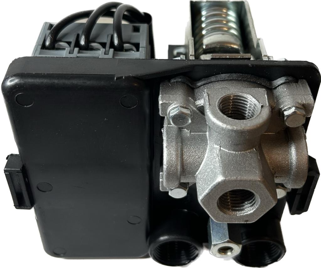 Pressostato para compressor de ar  Industrial Trifásico 380V com proteção para o motor