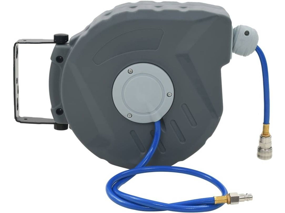 Enrolador automático de mangueira para ar comprimido 3/8" 12 m