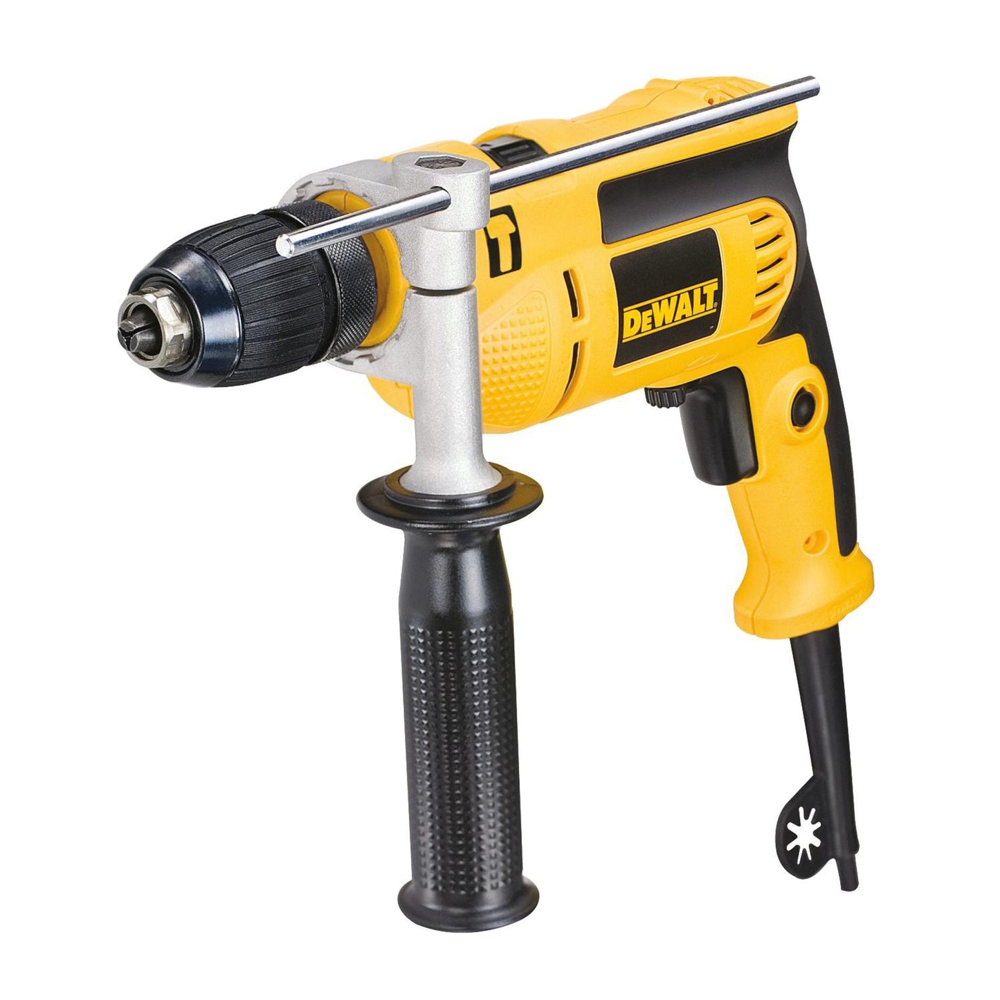 DWD024S-QS Berbequim com percussão 701W - 1 velocidade variável 13mm bucha auto DEWALT