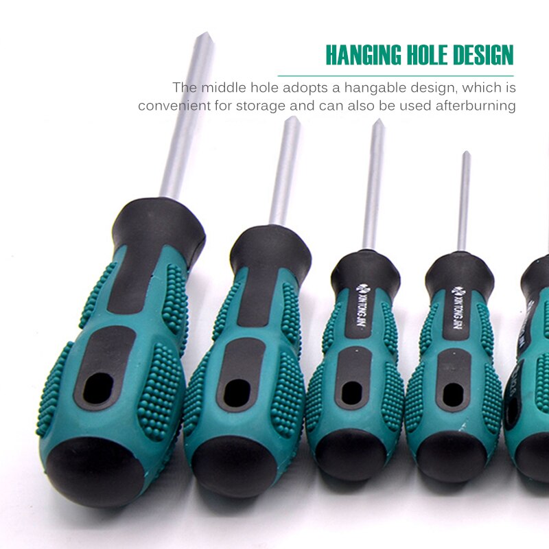 Conjunto de chaves de fenda isoladas com 12 unidades Torx magnética tipo U Conjunto de pontas com cabo de precisão Kit de ferramentas manuais para reparos domésticos
