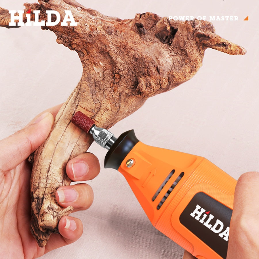 HILDA mini furadeira elétrica moedor caneta gravura mini furadeira elétrica ferramenta rotativa acessórios para máquina de moagem