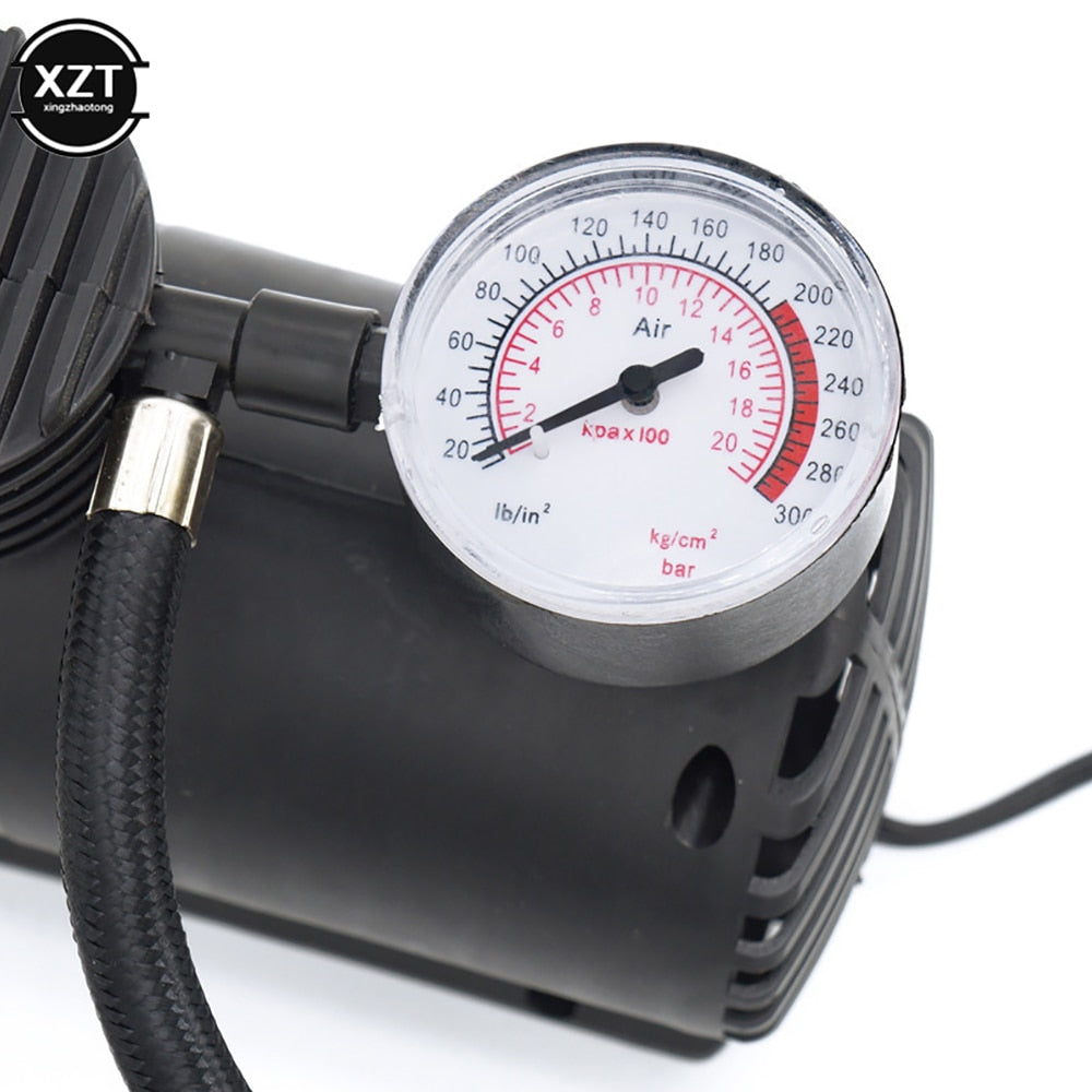 Portátil Compressor De Ar Do Carro Bomba De Inflação De Pneu