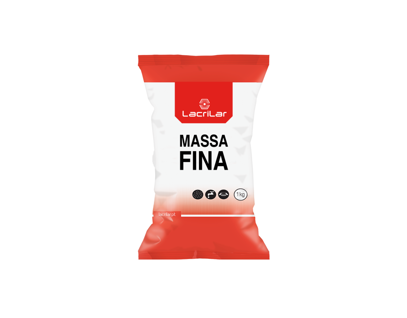 MASSA FINA 1 KG LACRILAR