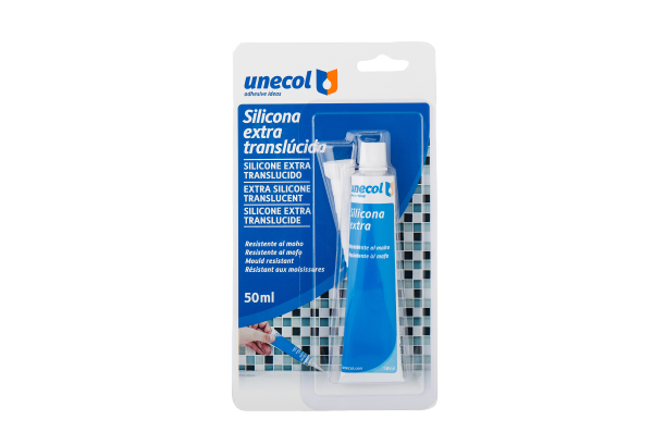 Silicone extra incolor Unecol, Bisnaga 50ml