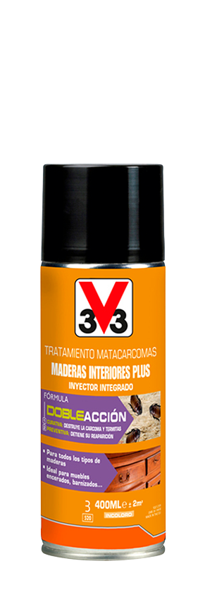 Tratamento de madeiras V33, Spray 400ml