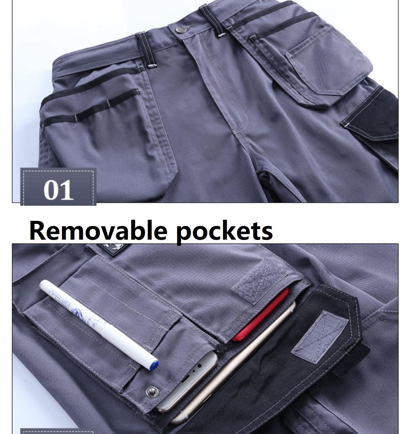 Calças Masculinas de Trabalho Moda Pantalon Homme  Streetwear todos os tamanhos