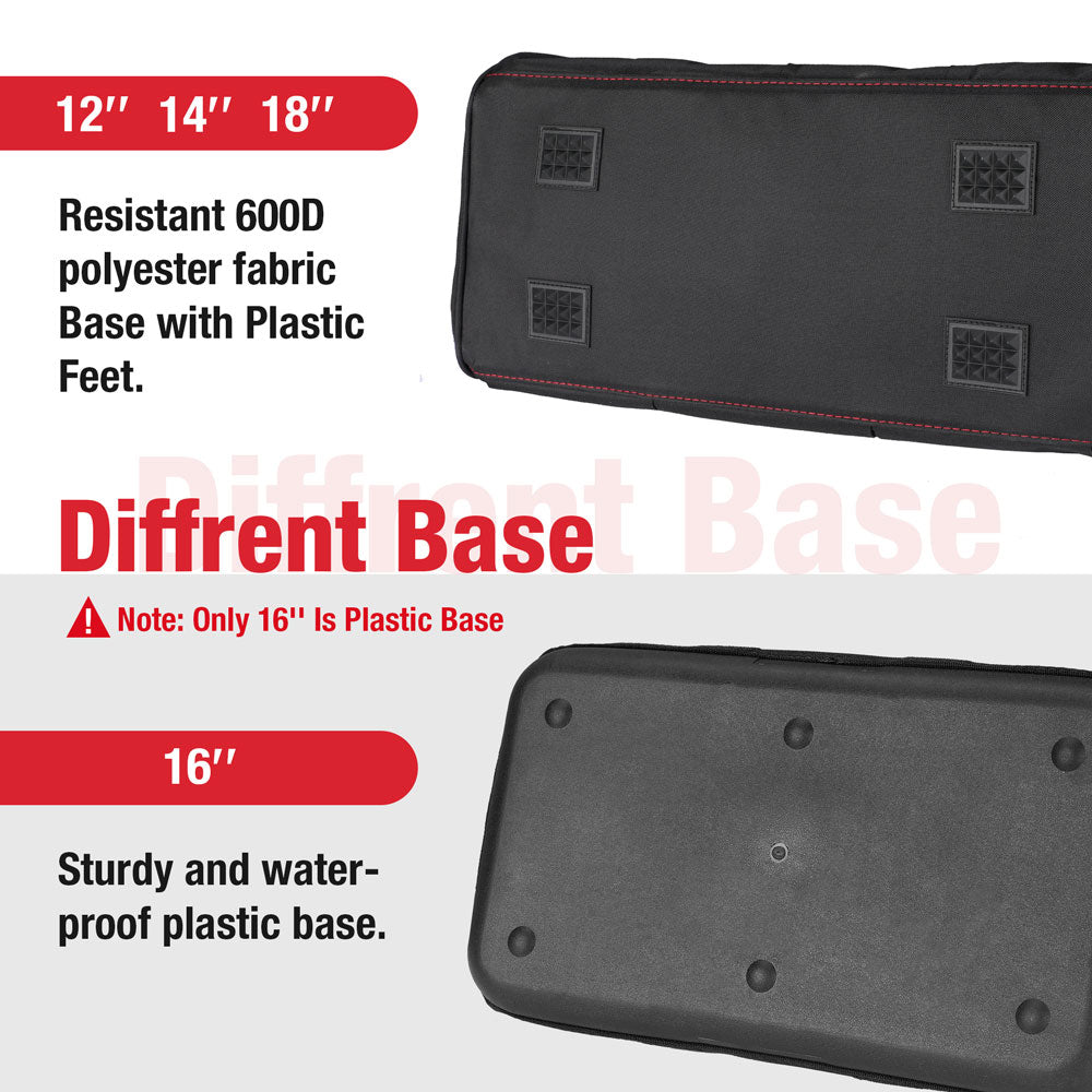 Bolsa de ferramentas WORKPRO, bolsa  à prova d'água multifuncional organizador de ferramentas de lona para instalação de reparos HVAC