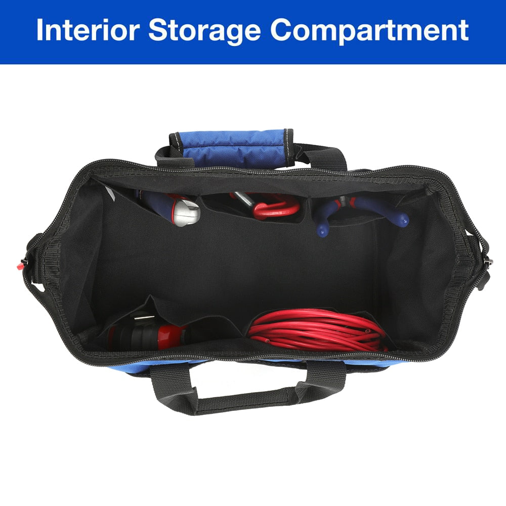 Bolsa para ferramentas WORKPRO Bolsa para eletricista organizadores de ferramentas Bolsa para guardar ferramentas à prova d'água