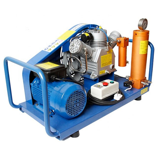 Bomba de ar elétrica portátil compressor de mergulho de ar respirável de alta pressão 300bar para venda