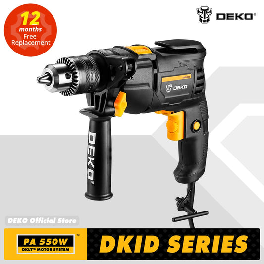 DEKO 220 Barbequim  Elétrica 2 Funções Elétrica Furadeira de Martelo Rotativo Ferramentas Elétricas (Série DKIDZ)