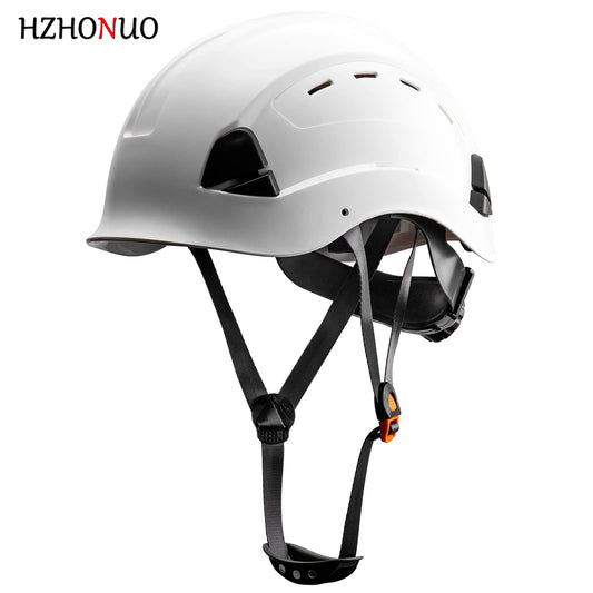 Capacete de segurança ABS construção topete de escalada trabalhador capacete protetor capacete exterior suprimentos de segurança no local de trabalho
