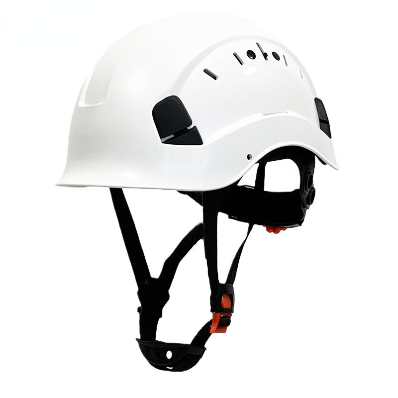 Capacete de segurança ABS construção topete de escalada trabalhador capacete protetor capacete exterior suprimentos de segurança no local de trabalho
